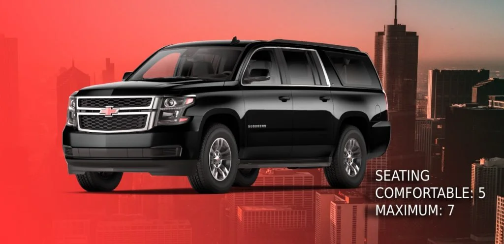 SUV Car Service Chicago is available to hire with Chevy suburban for your corporate and family need