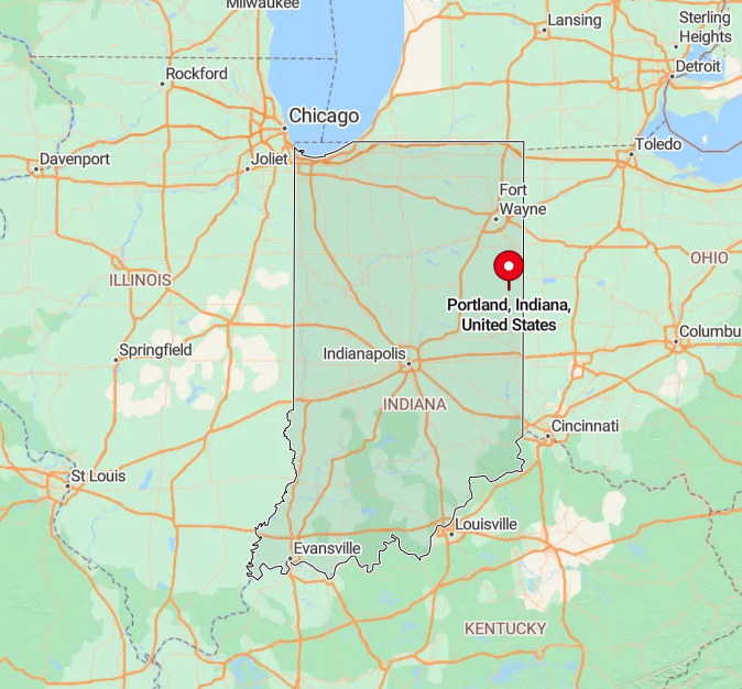 Vector of Portland, Indiana, United States